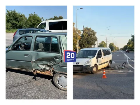 Дві ДТП на Вінниччині: постраждали жінка та велосипедист