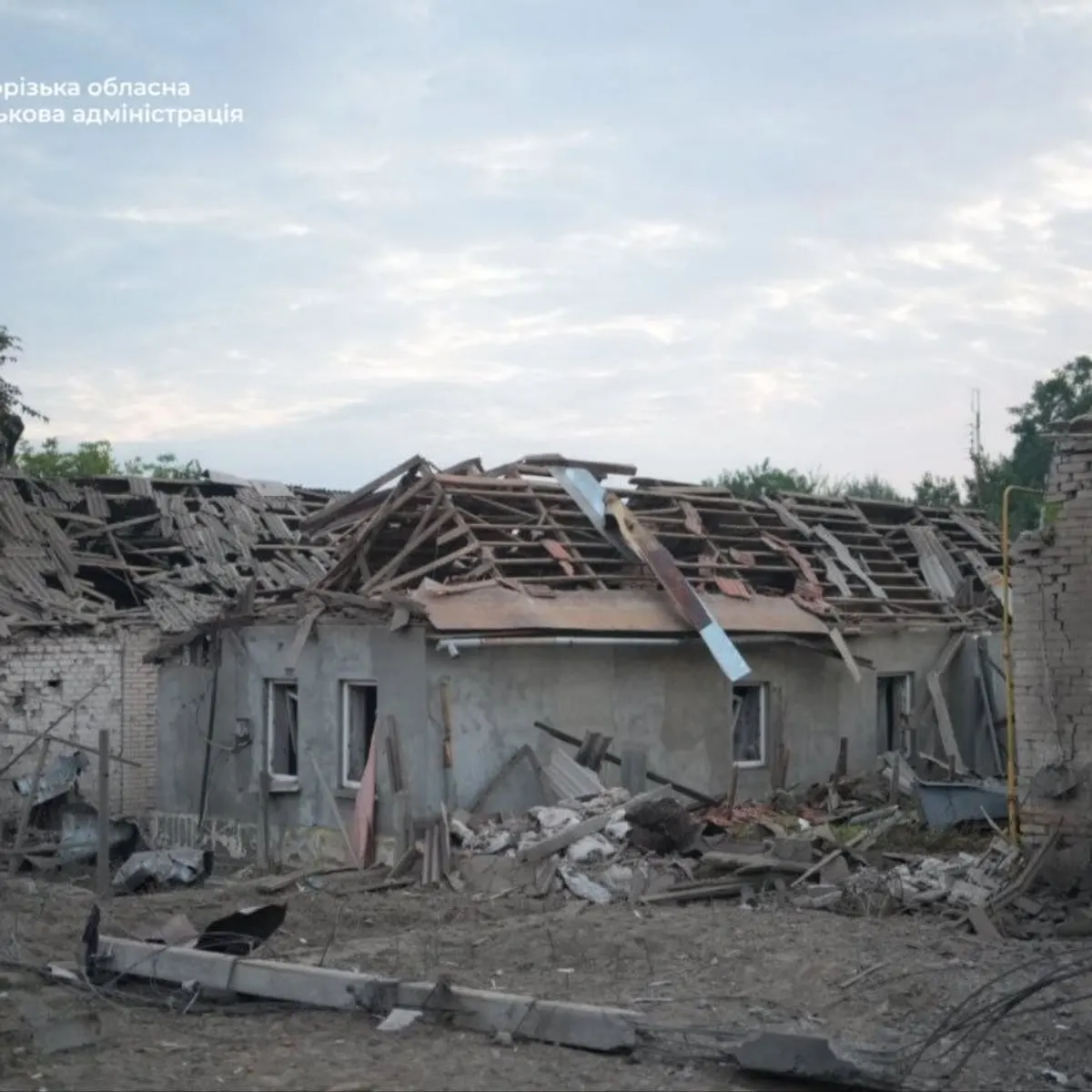 Атака на Запоріжжя: є загиблий і поранені, пошкоджені будинки