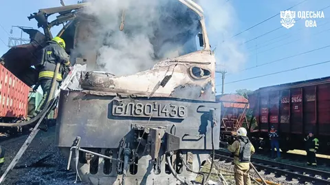 Евакуацію 340 пасажирів після атаки на потяг на Одещині завершено
