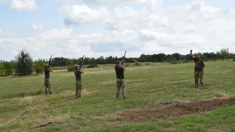 На Кіровоградщині провели в останню путь п'ятьох військових