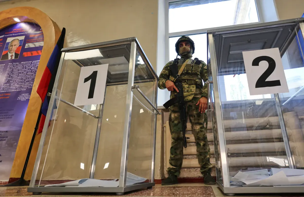 Вибори до Держдуми на окупованих територіях: що стоїть за голосуванням під наглядом військових