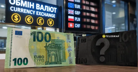 Пошкоджені євро: як обміняти купюри від 10 до 200 безкоштовно