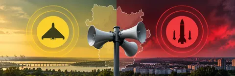 Нова система тривог на Миколаївщині: що означають жовтий та червоний рівні