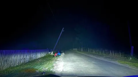 На Волині 18-річний мотоцикліст загинув після зіткнення з електроопорою
