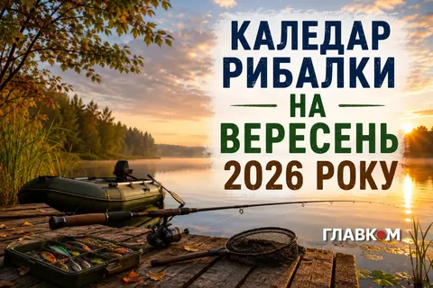Вереснева риболовля 2026: коли клює найкраще та які є обмеження