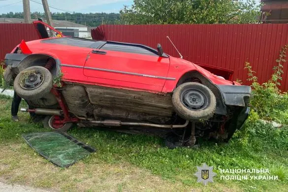 Погоня з перекиданням на Тернопільщині: водій був у 7 разів п'яніший за норму