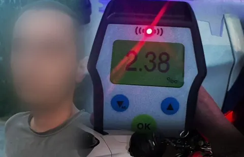 Мотоцикліст із 2,38 проміле: на Вінниччині зупинили порушника без прав і шолома