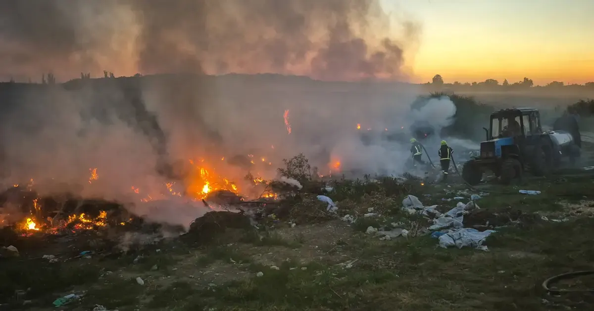 18 пожеж за добу на Вінниччині: більшість — в екосистемах