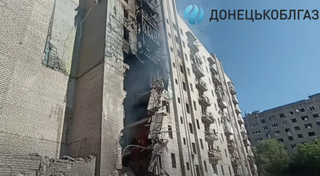 Краматорськ: 176 абонентів без газу після авіаудару РФ