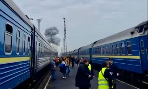 Удар дрона по локомотиву в Ягодині: в Укрзалізниці не виключають, що ціллю був д