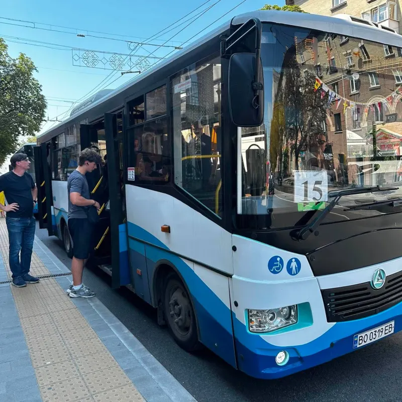 У тернопільському транспорті знайшли автобус із несправним кондиціонером