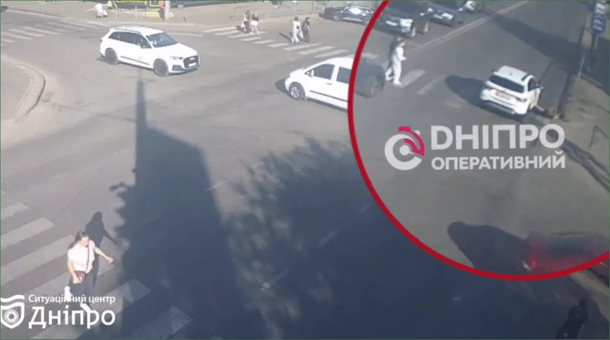 ДТП на Калиновій у Дніпрі: авто збило хлопця на самокаті — що відомо