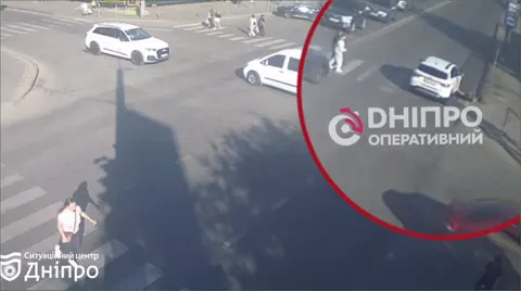 ДТП на Калиновій у Дніпрі: авто збило хлопця на самокаті — що відомо
