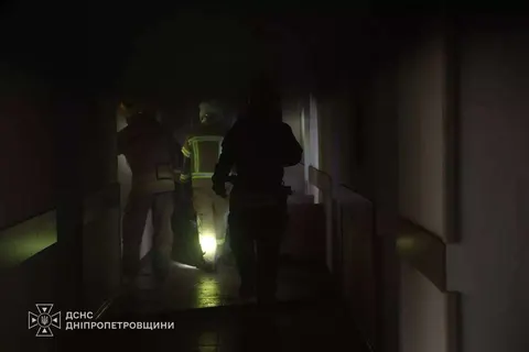 Пожежа в лікарні Дніпра: загинула людина, 9 врятовано