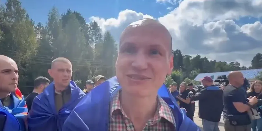 Повернення з полону: серед 103 звільнених — режисер монтажу Олександр Абрамов