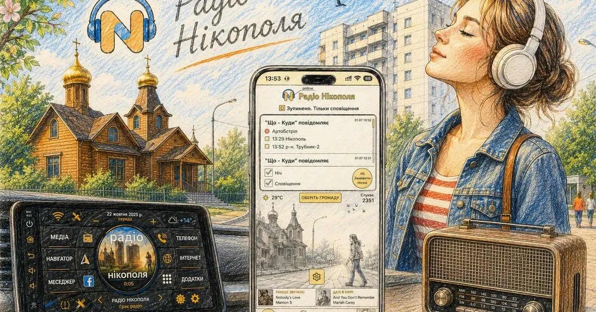 Штраф за порятунок: Нацрада карає «Радіо Нікополя» за роботу без реєстрації