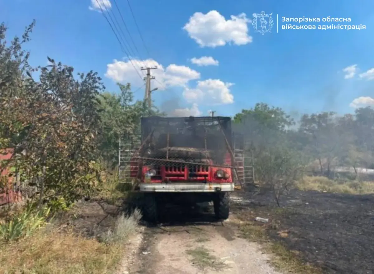 Повторний удар рф по Запоріжжю: постраждали двоє рятувальників