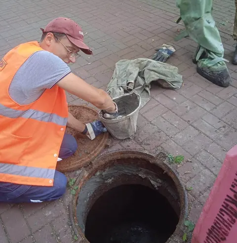Через гризунів у Черкасах просів тротуар: що відомо