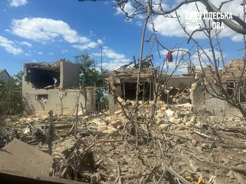 Атака на Одещину: зруйновано будинок, постраждав літній чоловік