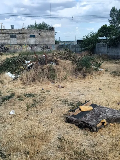 У Миколаєві ліквідували стихійне звалище після скарги мешканця