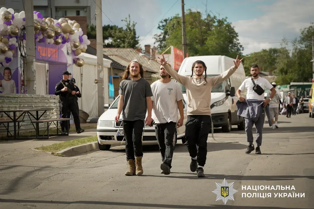 Рош га-Шана в Умані: понад 15 тисяч паломників уже в місті, очікують до 40 тисяч