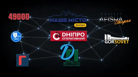 Мережа дніпровських сайтів: спільна реклама, адреси та зв’язки з комунальним ТБ