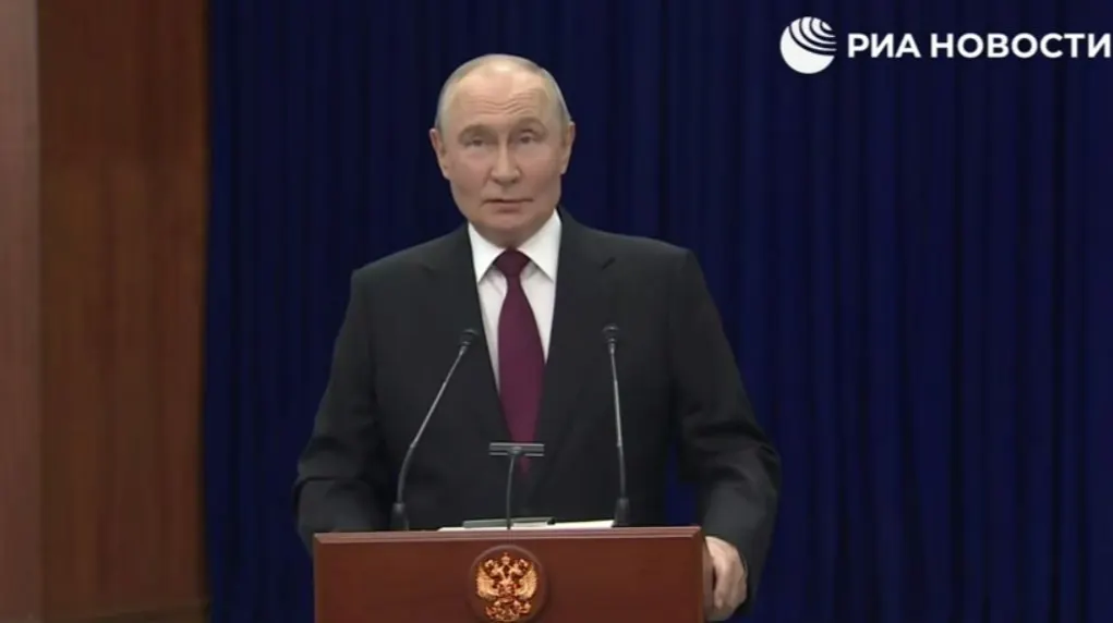 Путін назвав заяву Зеленського про небо РФ заявкою на тероризм