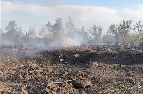 Вибух у Піщанці: одна людина загинула, 11 поранено, три будинки зруйновано