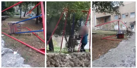 Зламана гойдалка у Нововолинську: хто відповідальний за безпеку майданчиків