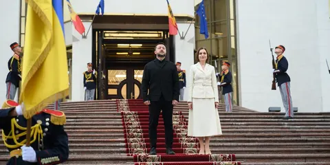 Санду пояснила, чому нагородила Зеленського Орденом Республіки