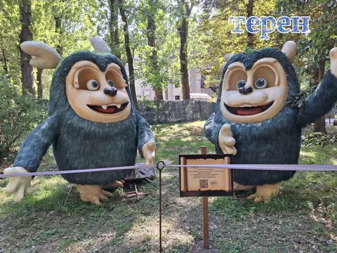У Тернополі відкрили інтерактивний парк із казковими істотами