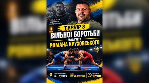Турнір з вільної боротьби в Тлумачі вшановує пам'ять загиблого воїна й колишнього мера