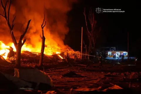 Масована атака на Запоріжжя: п'ятеро загиблих, 20 поранених