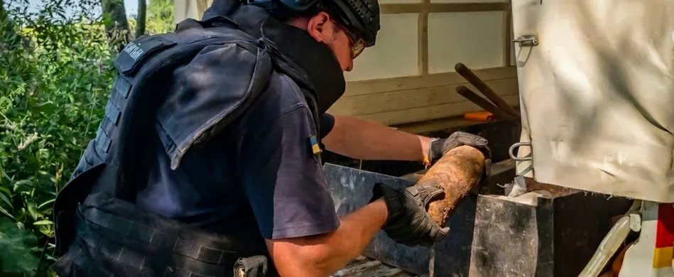 На Тернопільщині знищили 122-мм снаряд часів Другої світової
