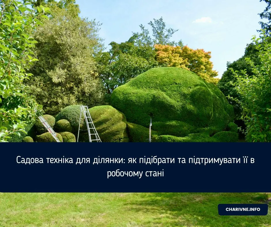 Садова техніка: як вибрати обладнання та не застрягти без запчастин посеред сезону