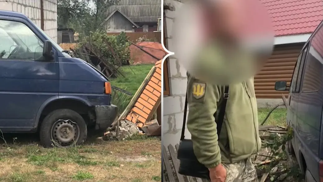 П'яний військовий ТЦК протаранив паркан на Рівненщині: його перевели до бойової частини