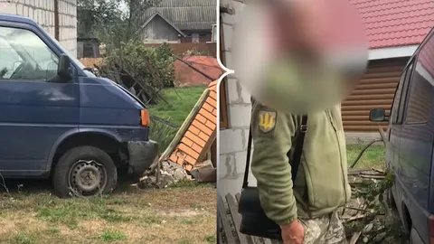 П'яний військовий ТЦК протаранив паркан на Рівненщині: його перевели до бойової 