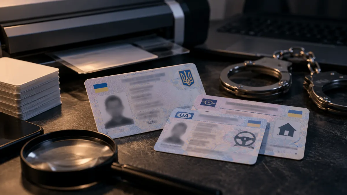 Підробка документів у Дніпрі: 5 років умовно за фальшиві паспорти