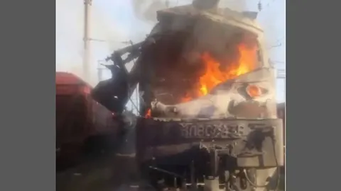 Удар "шахеда" по потягу на Одещині: загинули машиніст і помічник
