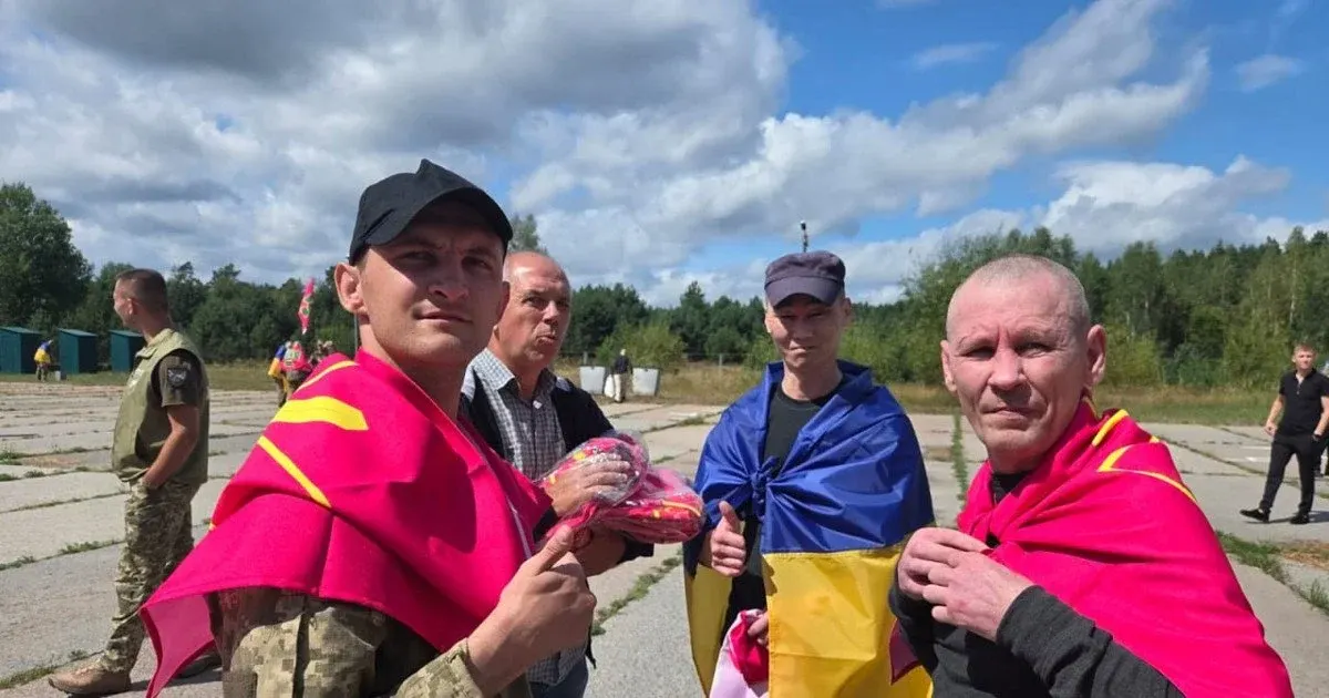 Обмін полоненими 19 серпня: додому повернулися 103 захисники України