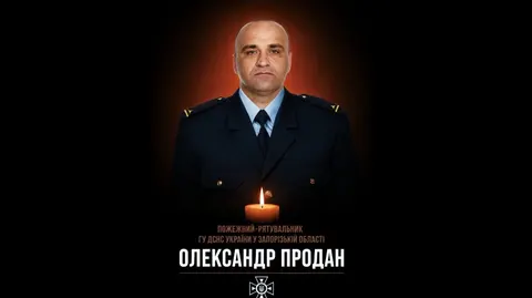 Загибель рятувальника в Запоріжжі: ворог вдарив повторно