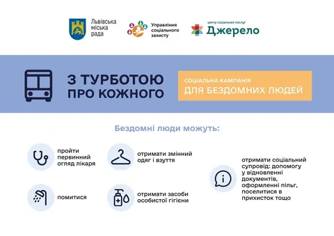 У Львові запускають мобільний простір підтримки для бездомних