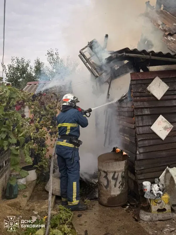 Чотири пожежі за добу на Буковині: що це означає для мешканців