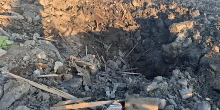 Удар по Радушному: знайдено вирву від другої північнокорейської ракети KN-23