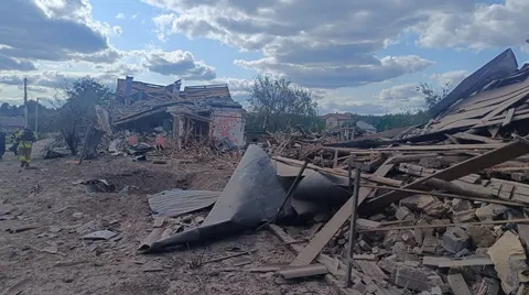 Удар КАБ по Ізюму: троє поранених, пошкоджено понад 20 будинків