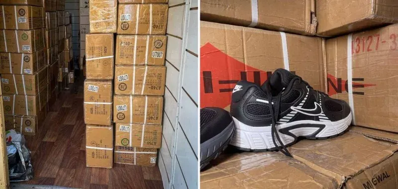 Підпільний конвеєр підробок Nike, Adidas, Puma та Gucci на 50 млн грн: що це означає
