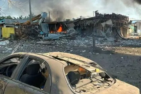 Печеніги після удару рф: перші поховання та ліквідація наслідків