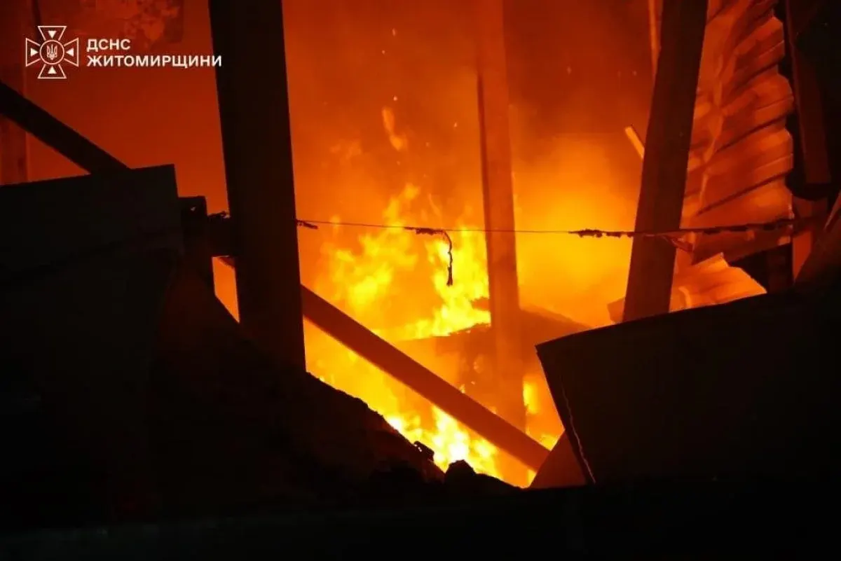 Удар по індустріальному парку на Житомирщині: двоє загиблих, двоє поранених