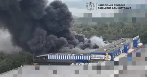 Удар по «Епіцентру» в Запоріжжі: що відомо про наслідки