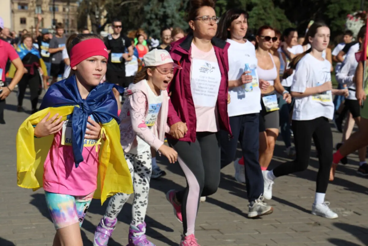 У Луцьку 600 учасників ушанували полеглих Героїв патріотичним забігом